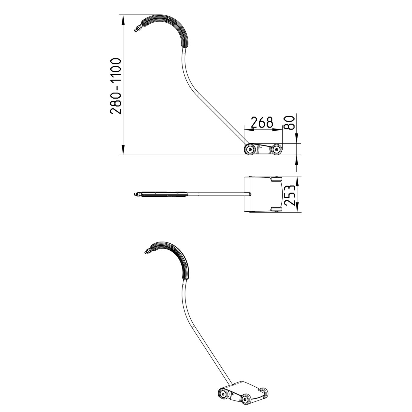 Line drawing of an other product from the series Tool-Cleaning.