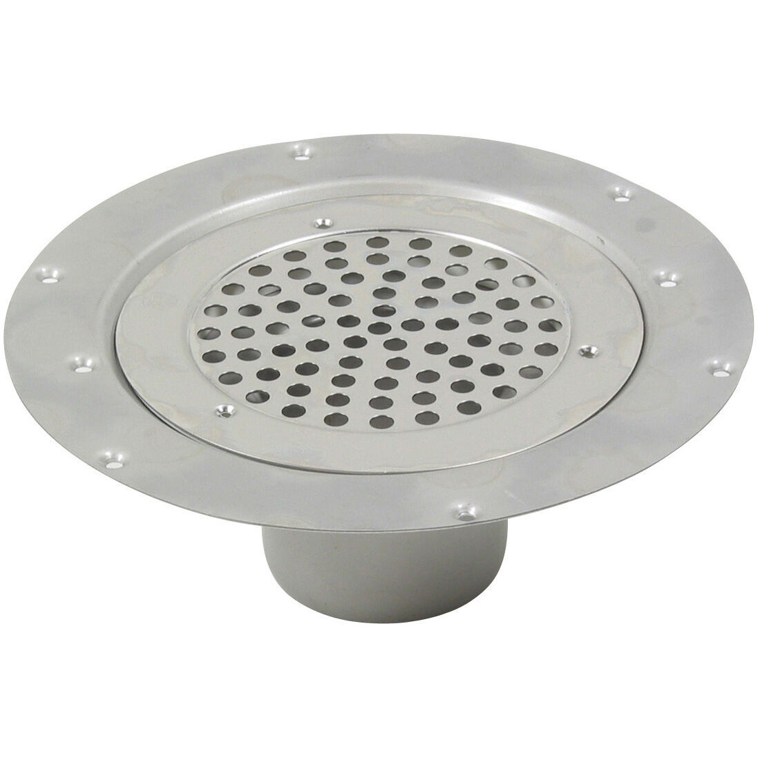 Round shower clearance drain