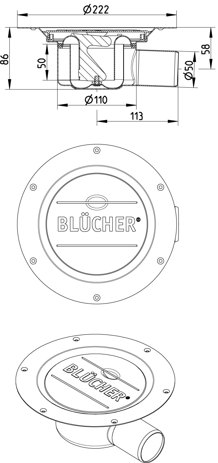 Line Drawing - MULTI lower part