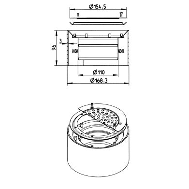 Line Drawing - Marine-upper part-Vinyl-155