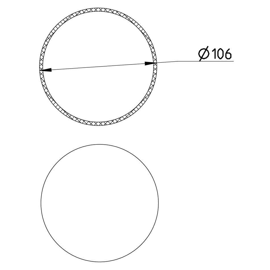 Line Drawing - Marine-ball and valve