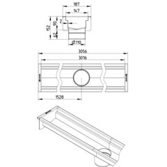 Line Drawing - Channel-No membrane