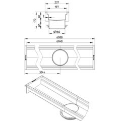 Line Drawing - Channel-No membrane