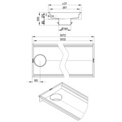 Line Drawing - Channel-No membrane