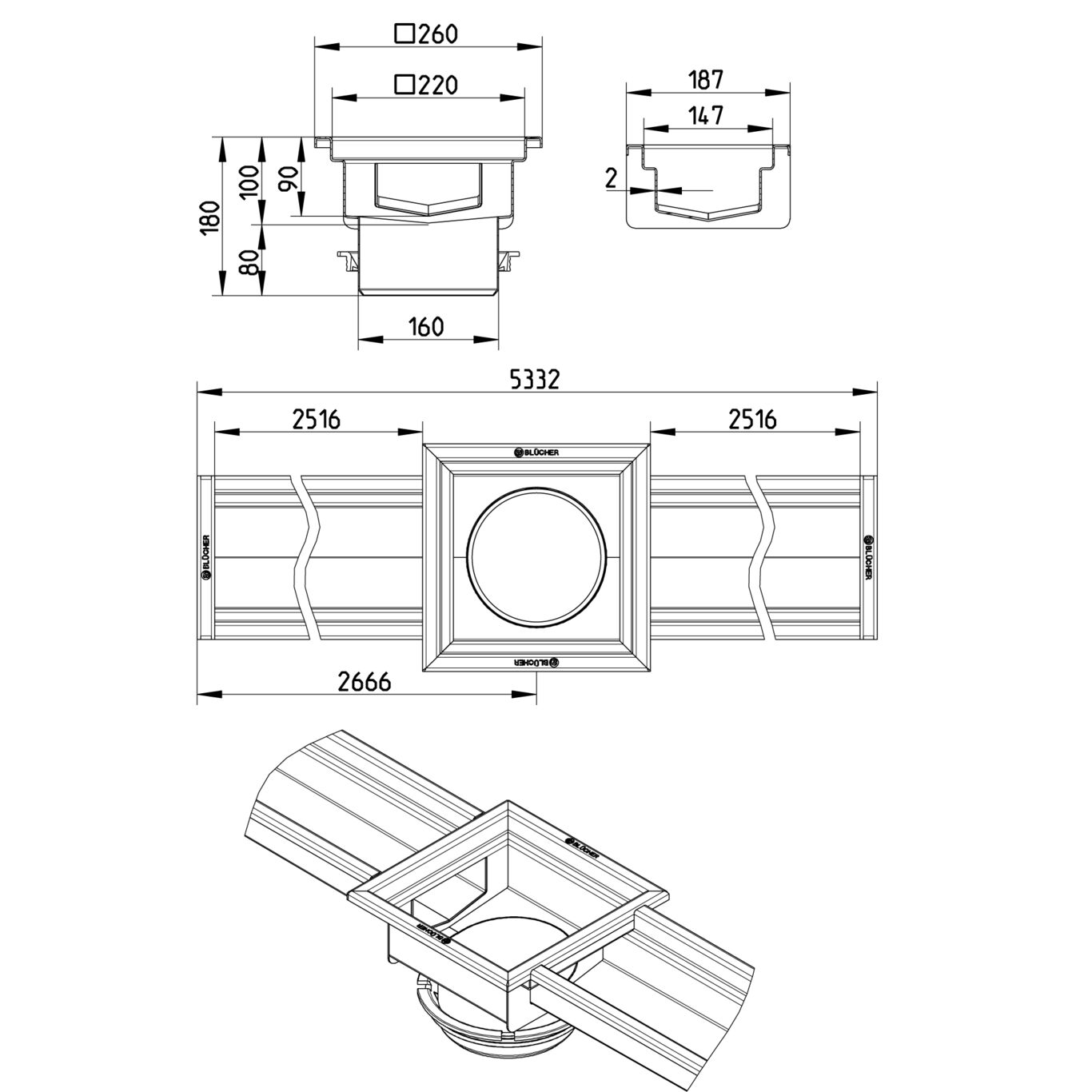 Line Drawing - Channel-No membrane