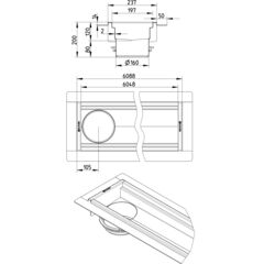 Line Drawing - Channel-Liquid membrane