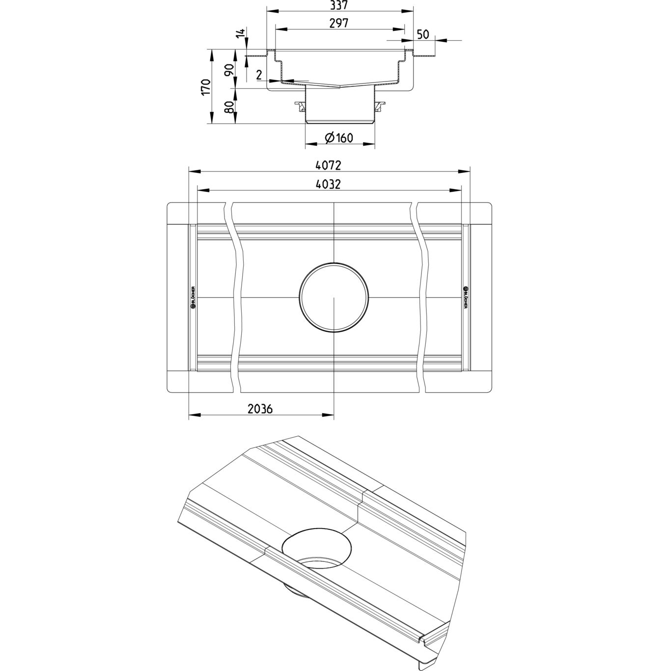 Line Drawing - Channel-Liquid membrane