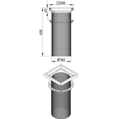 Line Drawing - Upper part-outdoor/roof