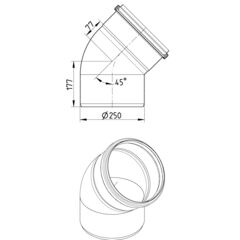 Line Drawing - Bend-45