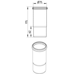 Line Drawing - Expansion socket