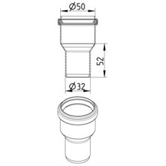 Line Drawing - Reducer-concentric