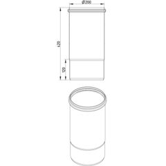 Line Drawing - Expansion socket