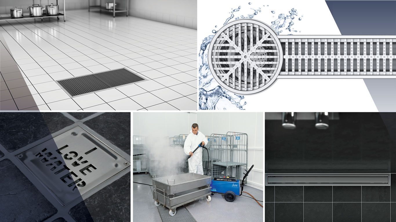 industrial floor drain baskets